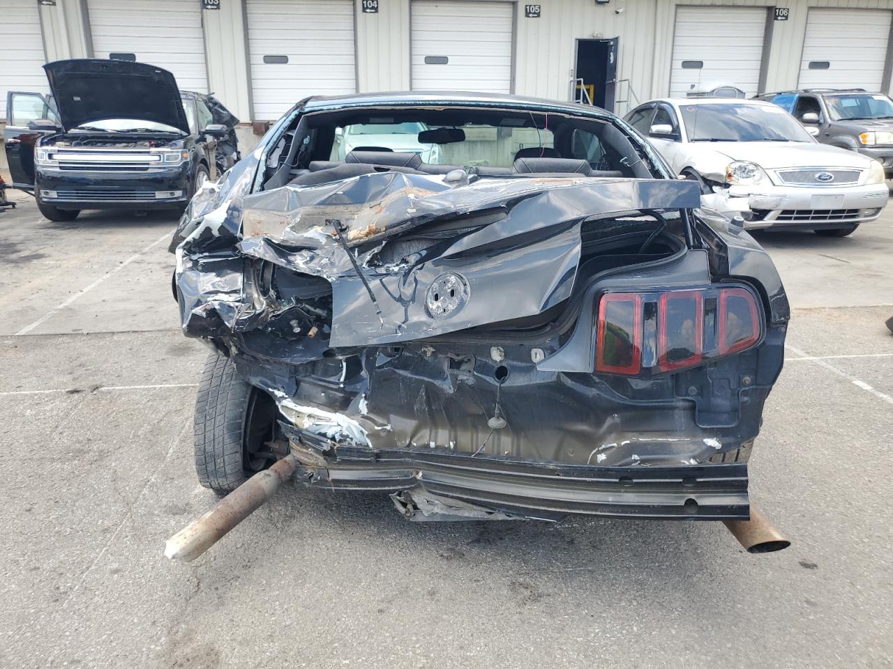 2010 Ford Mustang Gt VIN: 1ZVBP8CH6A5117040 Lot: 62229985