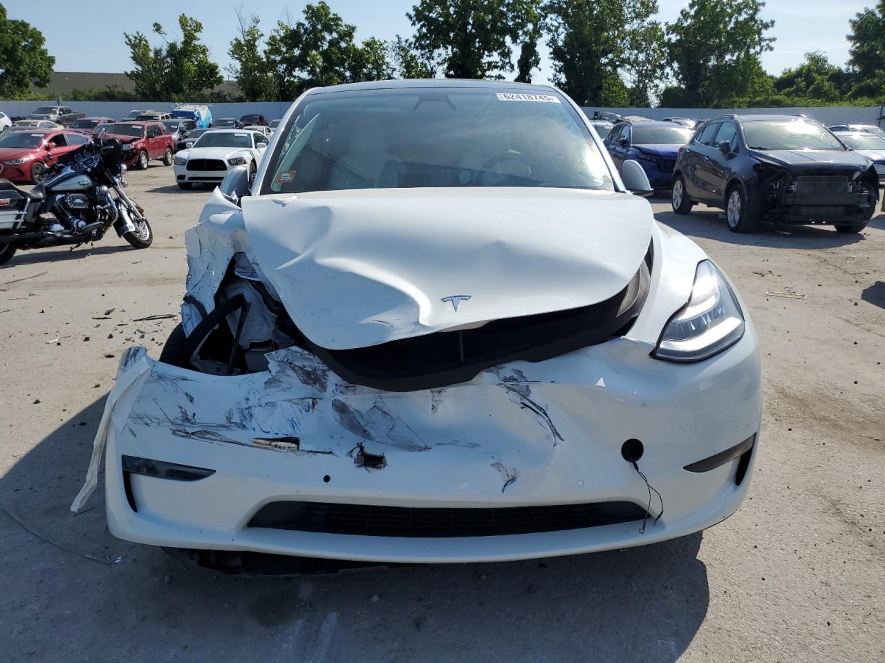 2020 Tesla Model Y VIN: 5YJYGDEF6LF025560 Lot: 62418745