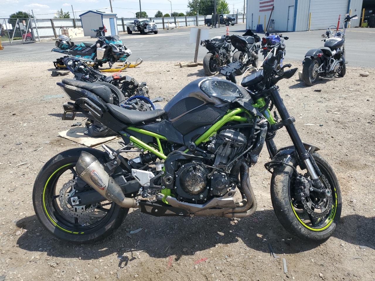 KAWASAKI ZR900 F 2020 VIN ML5ZRDF16LDA38427