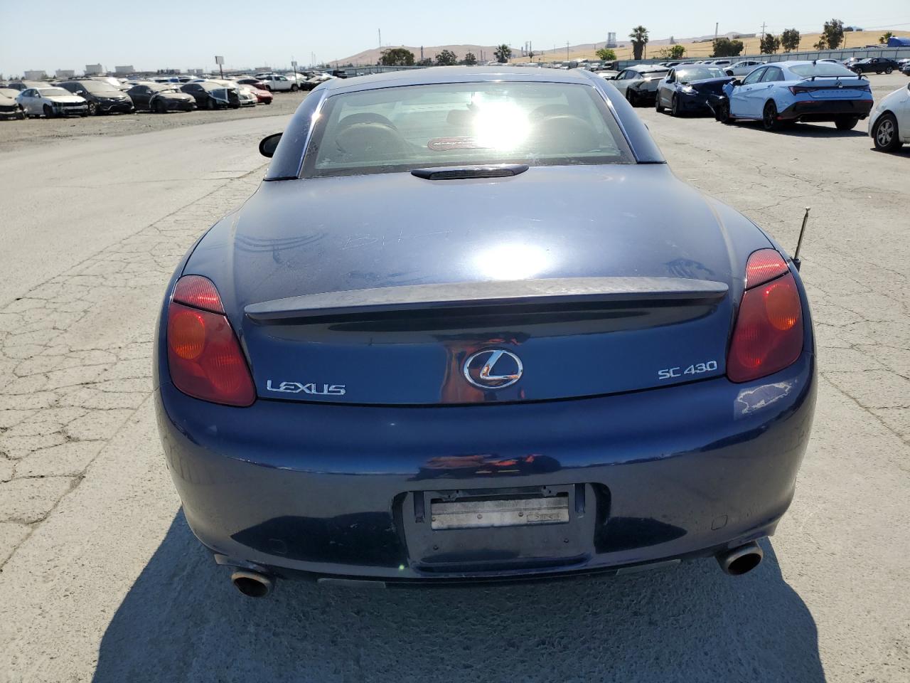 2003 Lexus Sc 430 VIN: JTHFN48YX30041056 Lot: 59471125