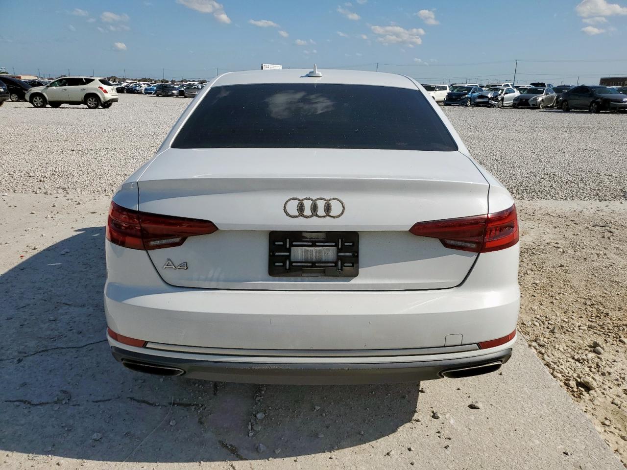 2019 Audi A4 Premium VIN: WAUGMAF49KA037304 Lot: 61358875