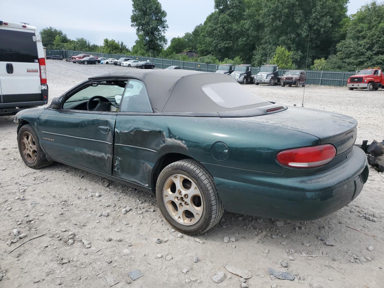 CHRYSLER SEBRING 1999 VIN 3C3EL55H9XT542918 zdjęcie 2