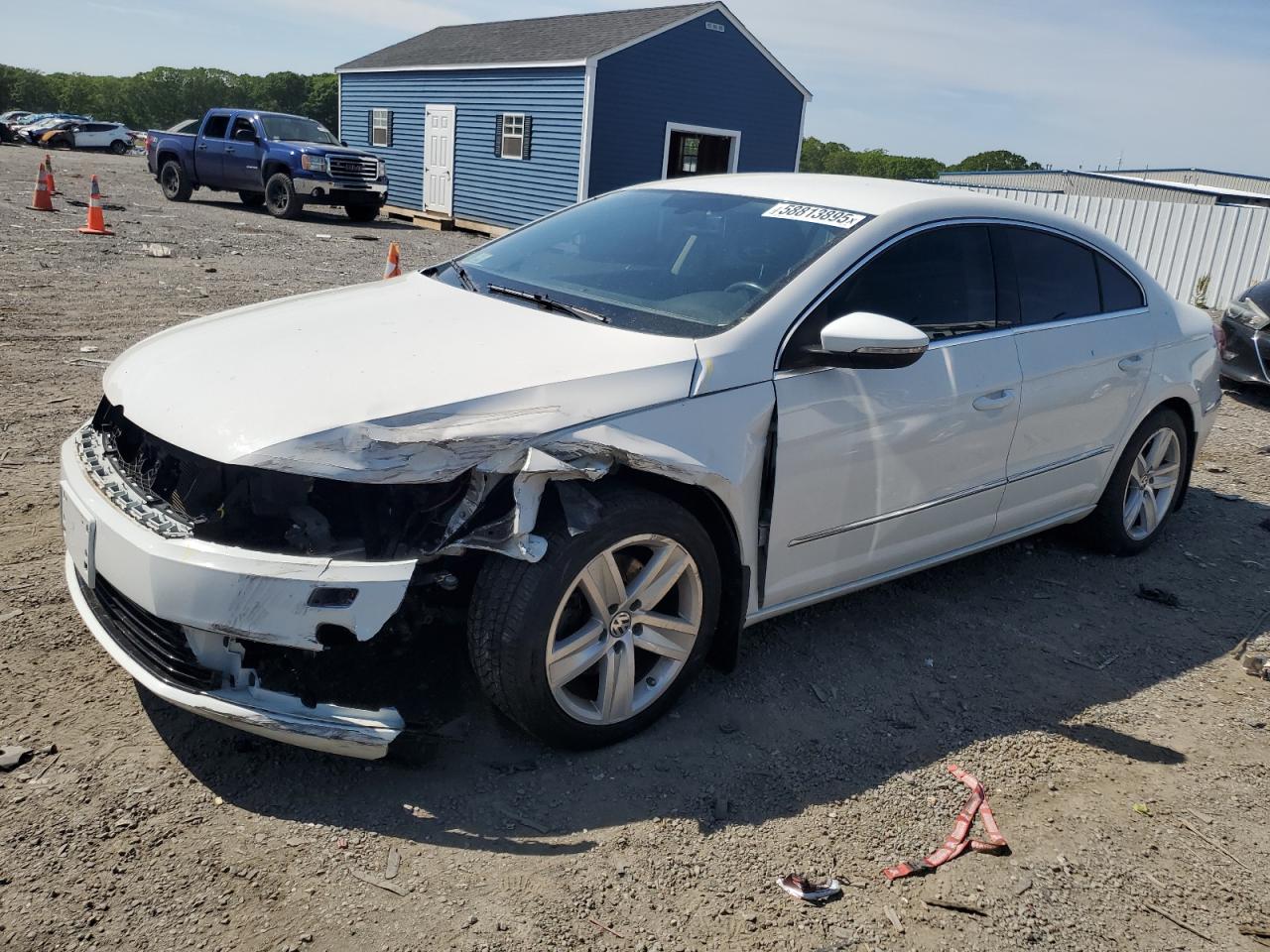 2016 Volkswagen Cc Base იყიდება Assonet-ში, MA - Front End