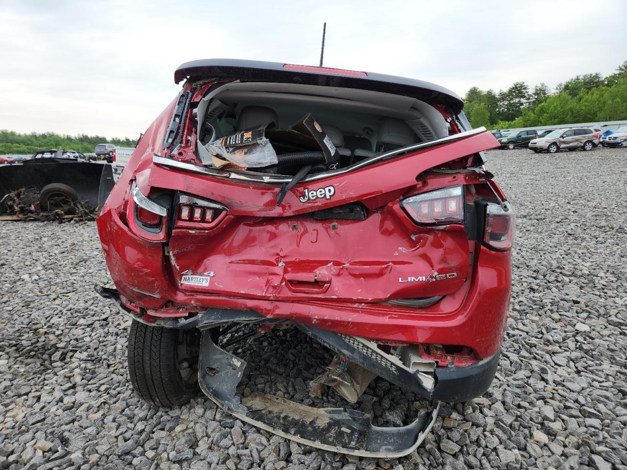 2018 Jeep Compass Limited VIN: 3C4NJDCB6JT412001 Lot: 60876665