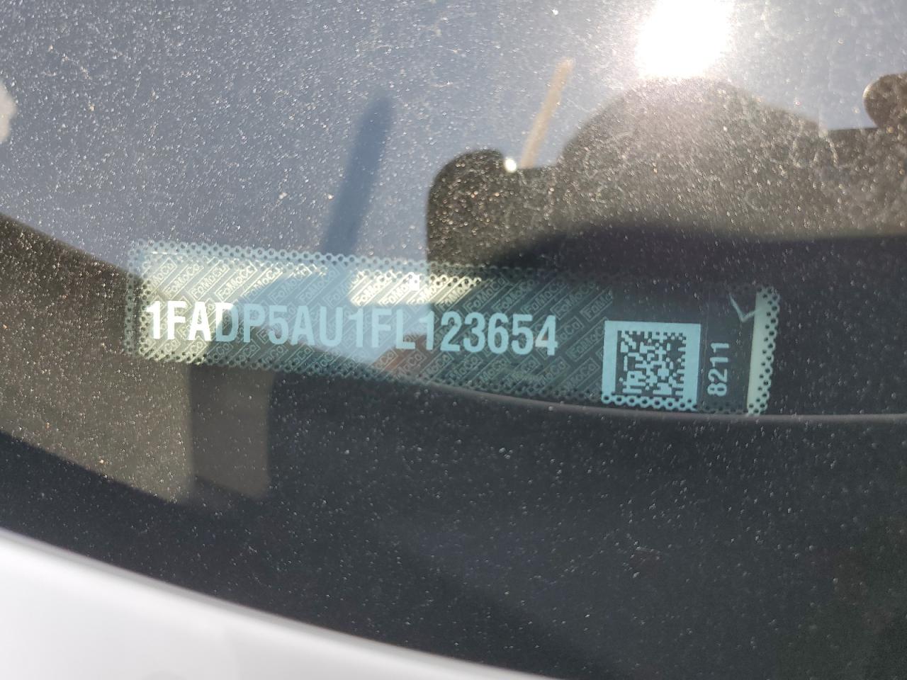 2015 Ford C-Max Se VIN: 1FADP5AU1FL123654 Lot: 62922385