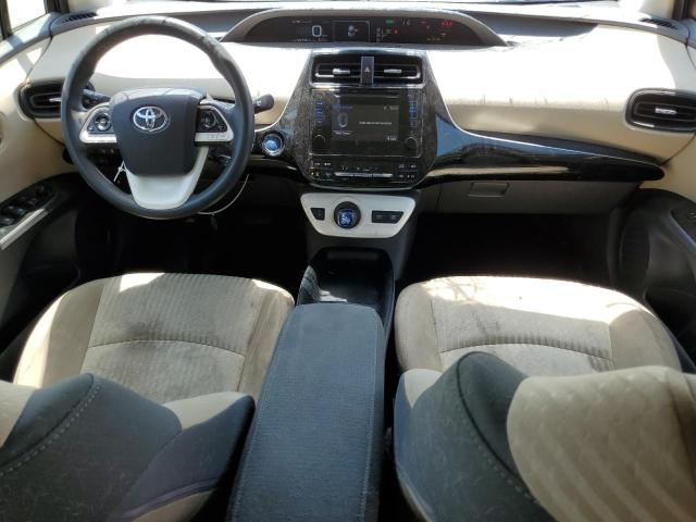  TOYOTA PRIUS 2017 Czerwony