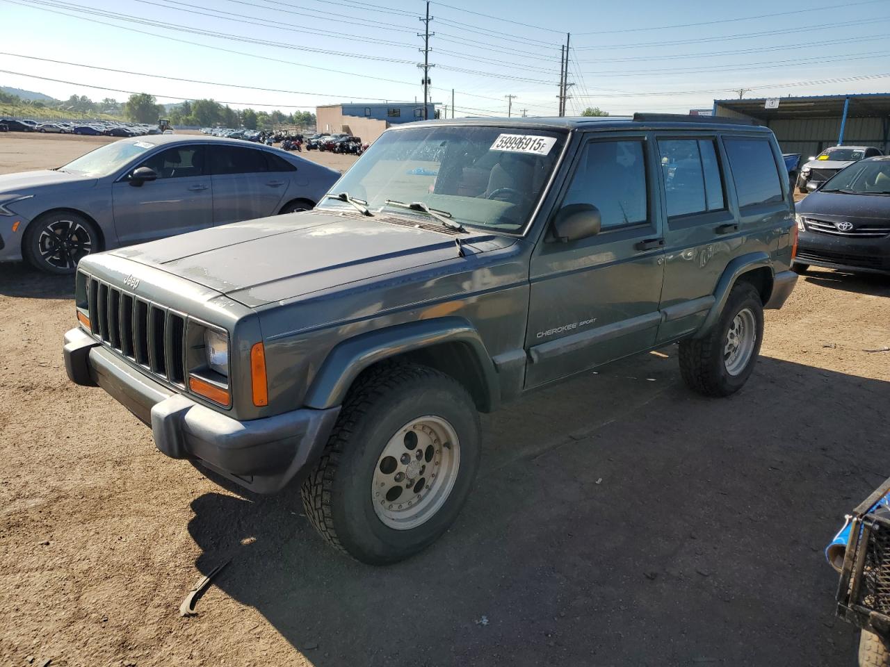 2000 Jeep Cherokee Sport იყიდება Colorado Springs-ში, CO - Rear End