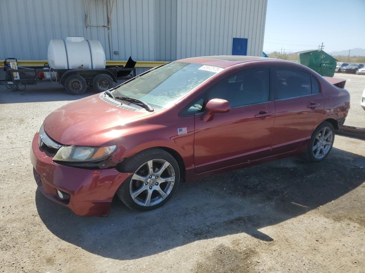 2010 Honda Civic Ex იყიდება Tucson-ში, AZ - Rear End