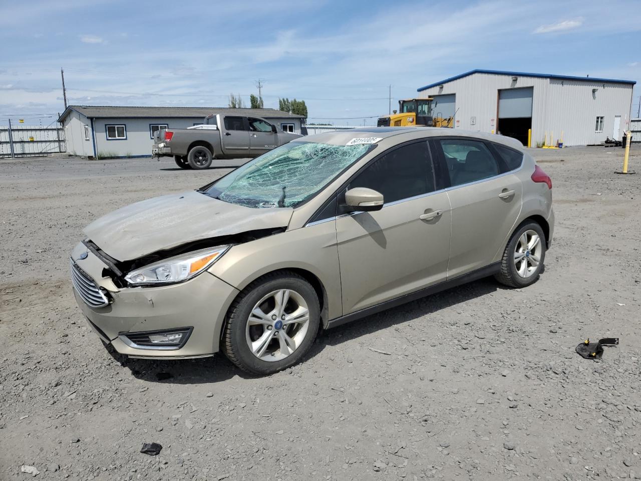 2017 Ford Focus Titanium იყიდება Airway Heights-ში, WA - Front End