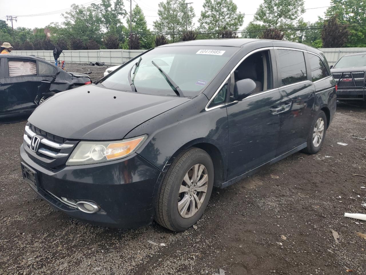 2014 Honda Odyssey Ex за продажба в New Britain, CT - Front End