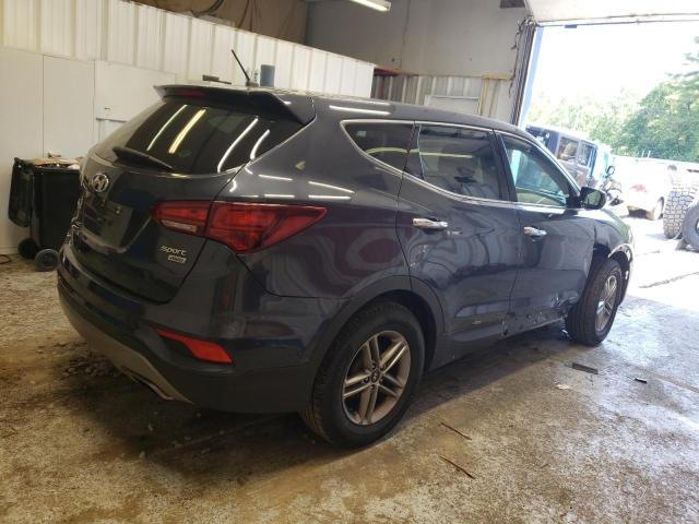  HYUNDAI SANTA FE 2018 Granatowy