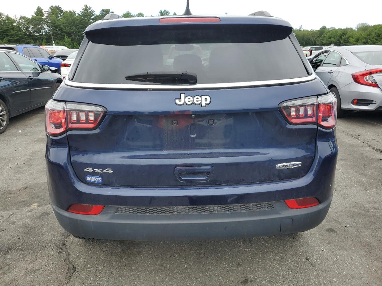 2018 Jeep Compass Latitude VIN: 3C4NJDBBXJT223398 Lot: 62280805