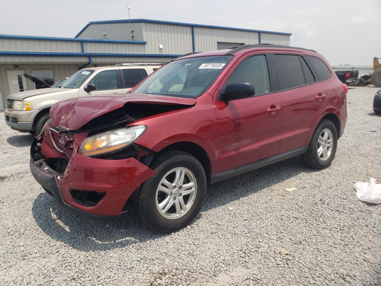 2011 Hyundai Santa Fe Gls продається в Earlington, KY - Front End