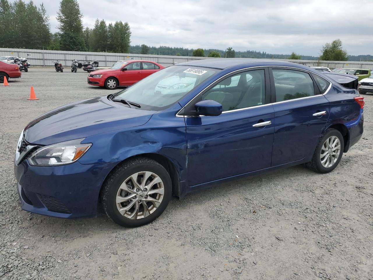 2017 Nissan Sentra S zu verkaufen in Arlington, WA - Rear End