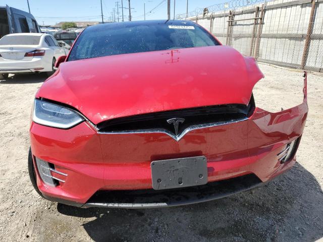  TESLA MODEL X 2018 Czerwony