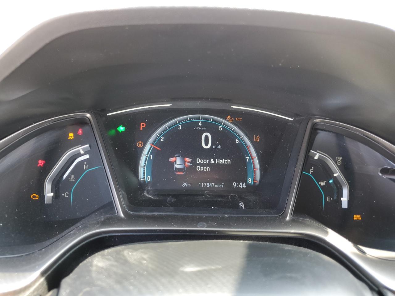 2020 Honda Civic Exl VIN: SHHFK7H89LU207675 Lot: 59582635