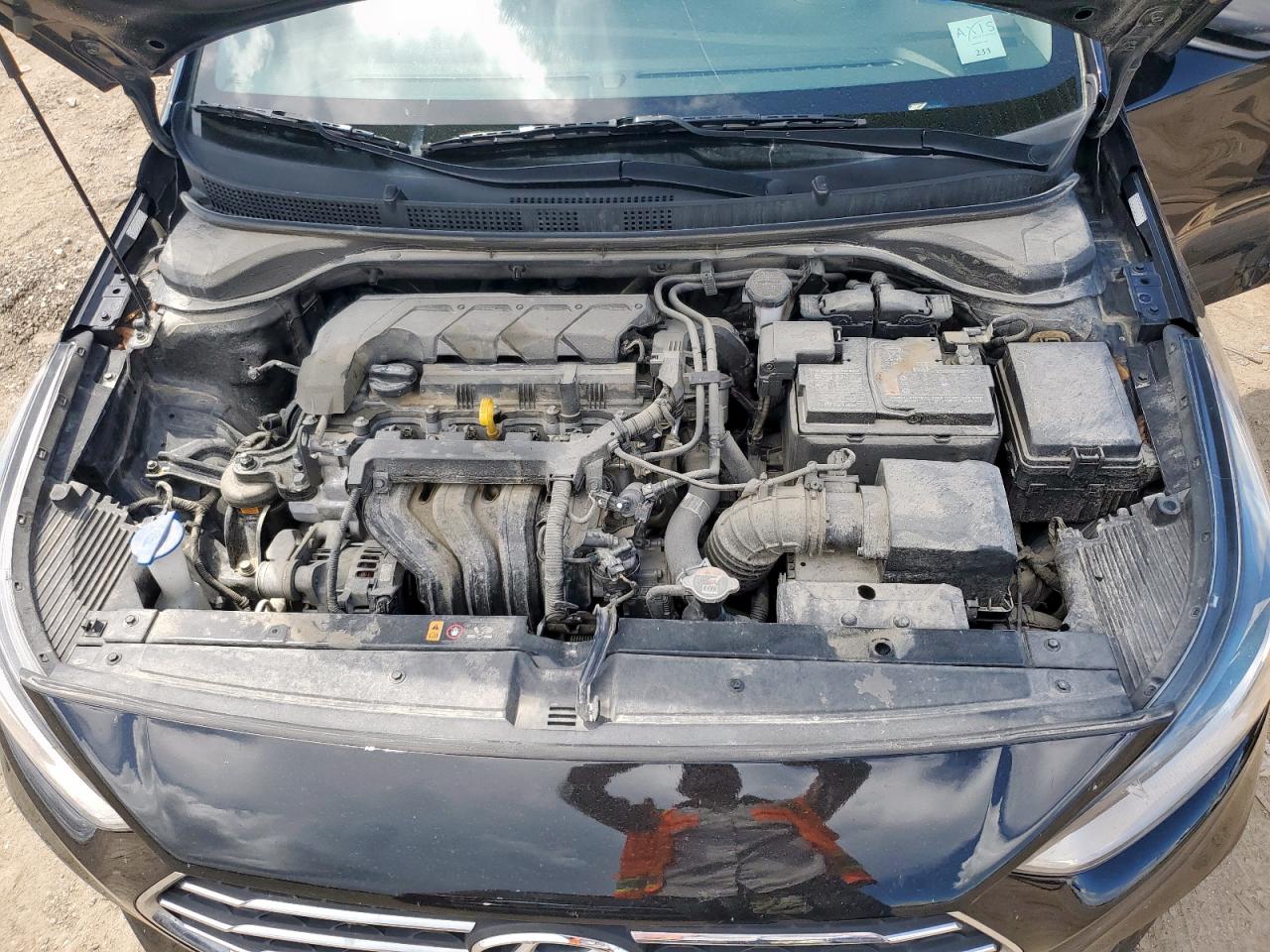 2022 Hyundai Accent Se VIN: 3KPC24A61NE177947 Lot: 62693335