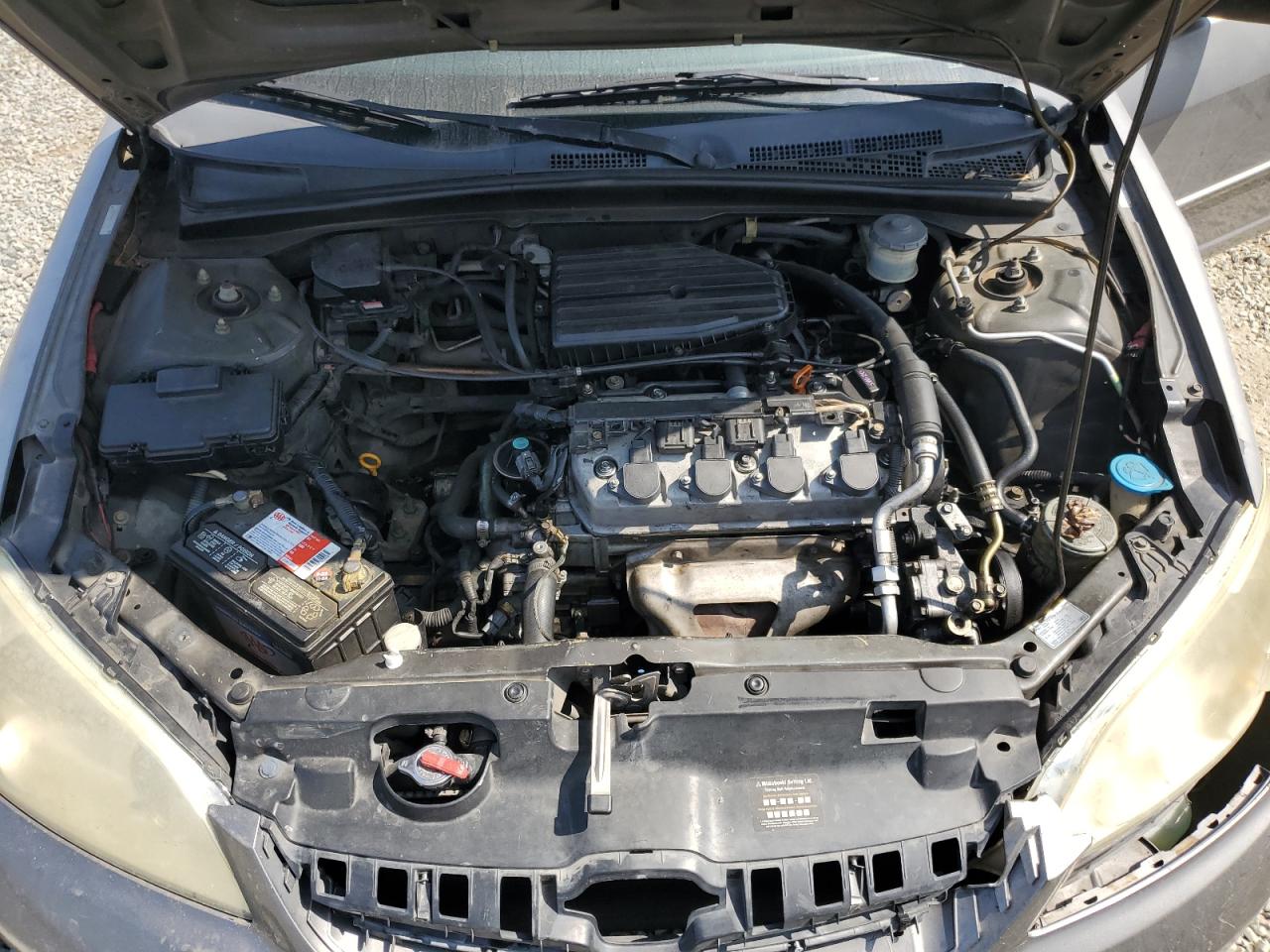 2004 Honda Civic Lx VIN: 2HGES16534H531835 Lot: 62725555
