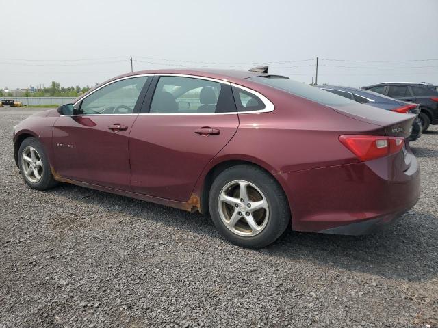  CHEVROLET MALIBU 2016 Czerwony