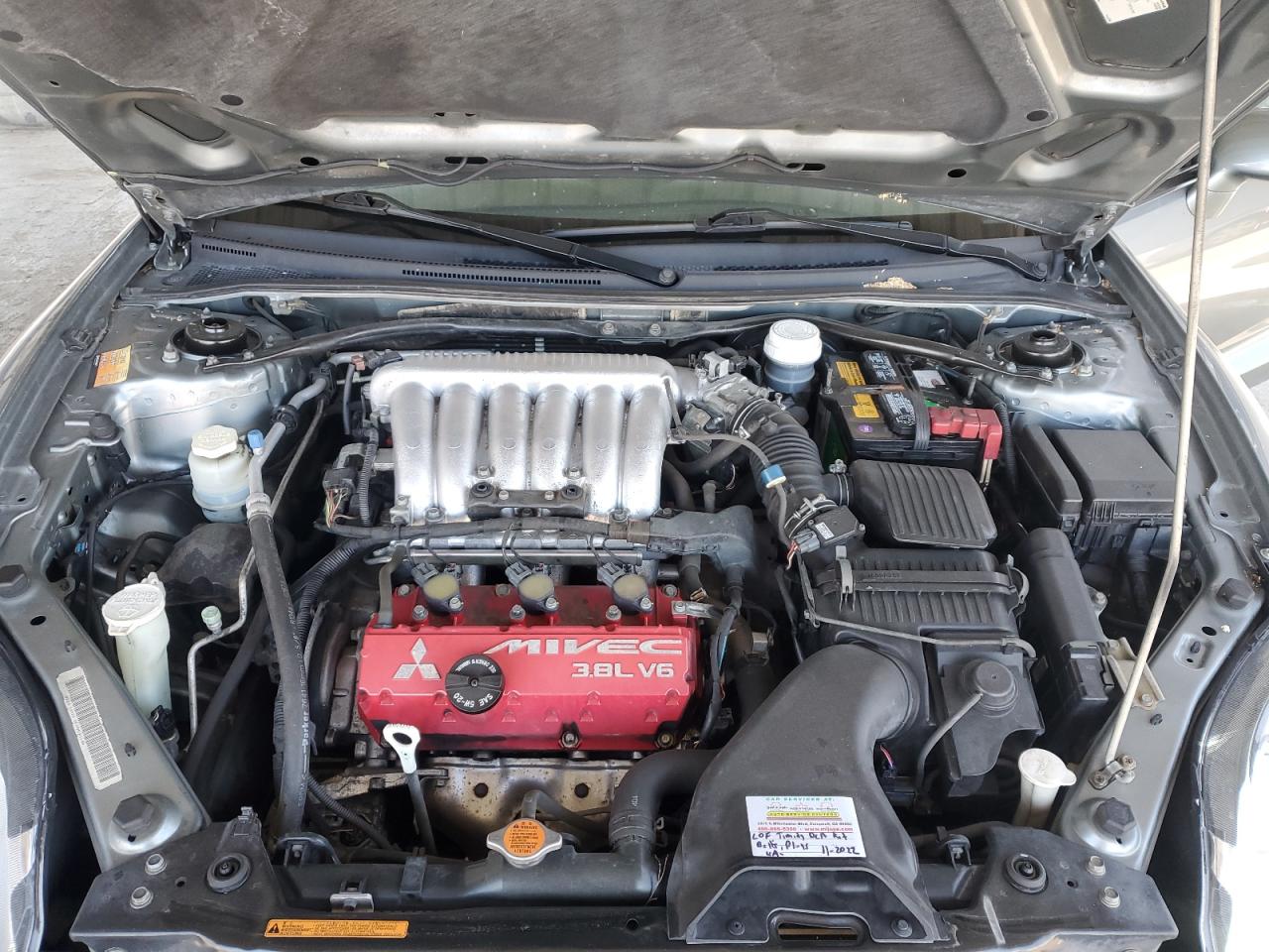 2008 Mitsubishi Eclipse Gt VIN: 4A3AK34T28E012876 Lot: 62543945
