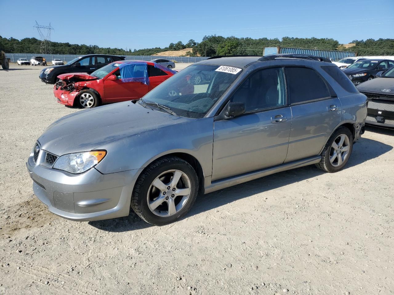 2007 Subaru Impreza 2.5I de vânzare în Anderson, CA - Rear End