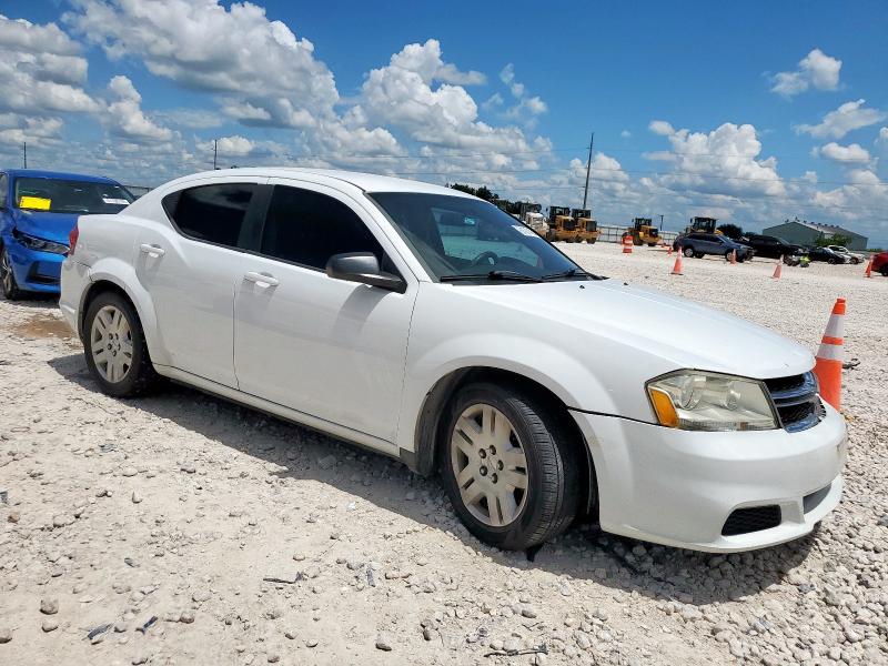  DODGE AVENGER 2014 White