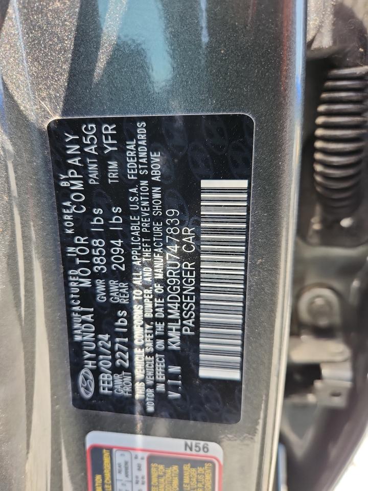 HYUNDAI ELANTRA 2024 VIN KMHLM4DG9RU747839 фото 13