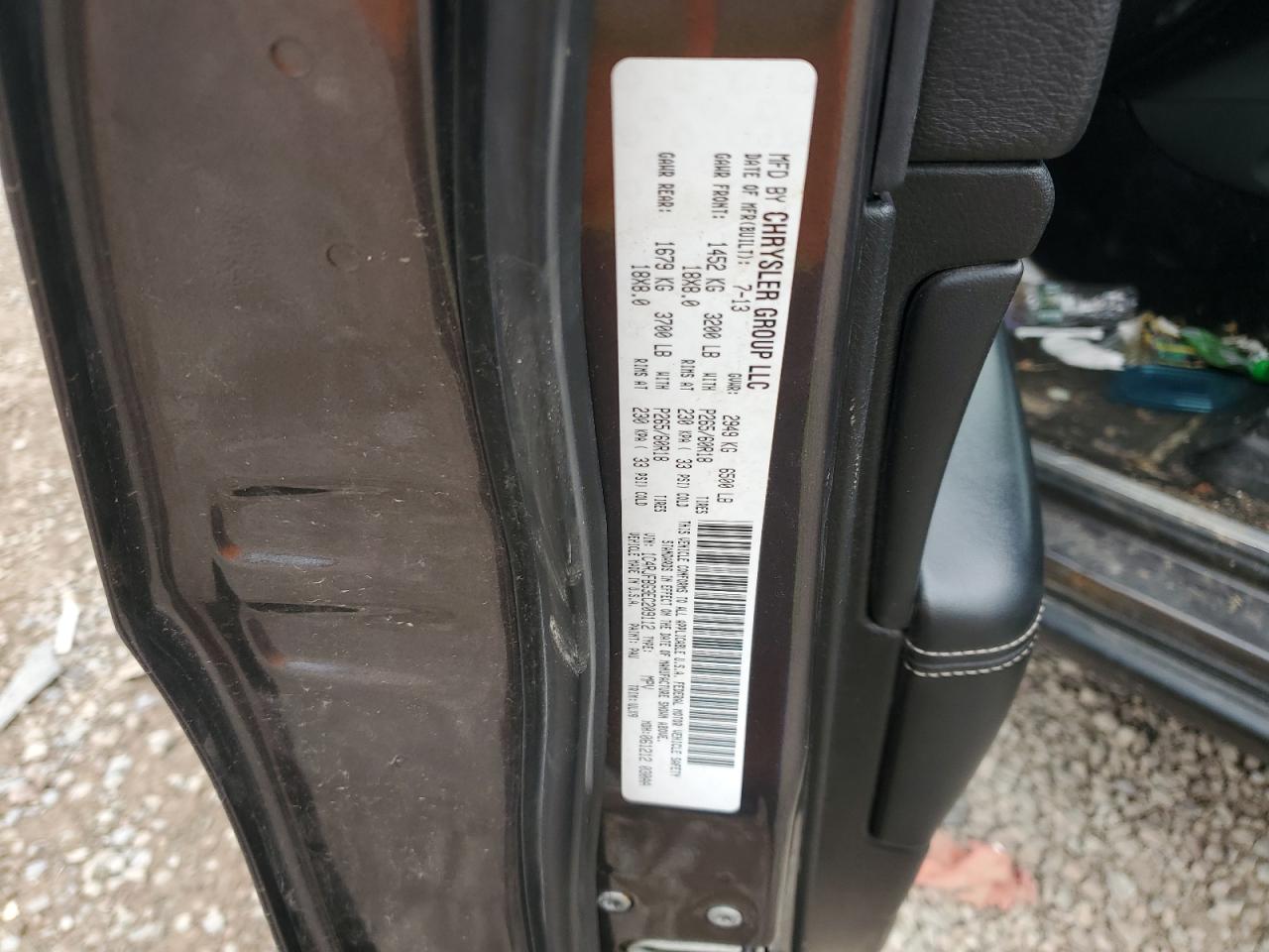 JEEP GRAND CHER 2014 VIN 1C4RJFBG3EC209112 фото 13