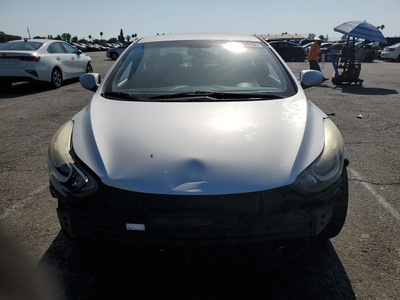 HYUNDAI ELANTRA 2015 VIN 5NPDH4AE1FH598235 zdjęcie 5