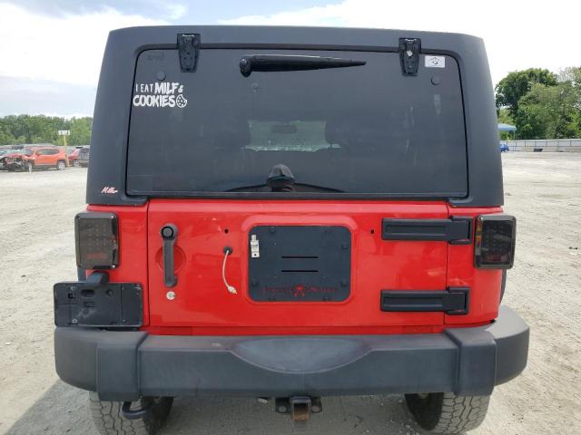 Parquets JEEP WRANGLER 2015 Czerwony