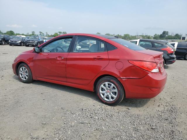  HYUNDAI ACCENT 2014 Red