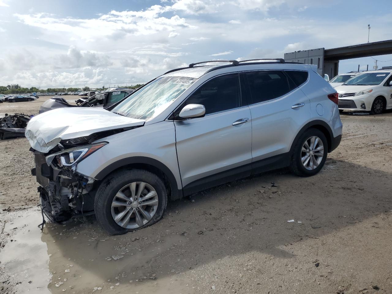 HYUNDAI SANTA FE 2018 VIN 5XYZUDLA8JG508459