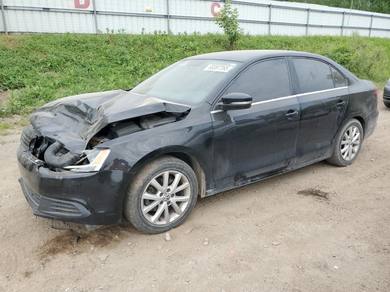 2014 Volkswagen Jetta Se de vânzare în Davison, MI - Front End