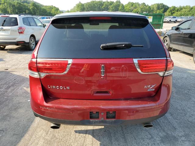  LINCOLN MKX 2013 Czerwony