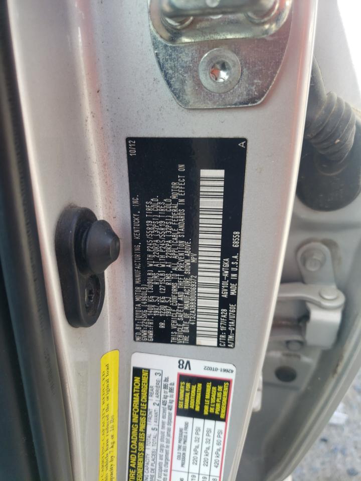 2013 Toyota Venza Le VIN: 4T3ZA3BB9DU069372 Lot: 63258165