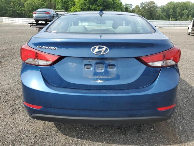  HYUNDAI ELANTRA 2016 Granatowy