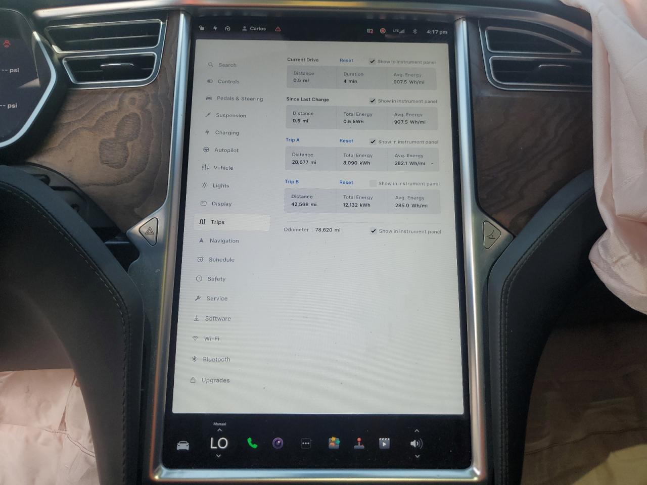 2017 Tesla Model S VIN: 5YJSA1E21HF232609 Lot: 62664345