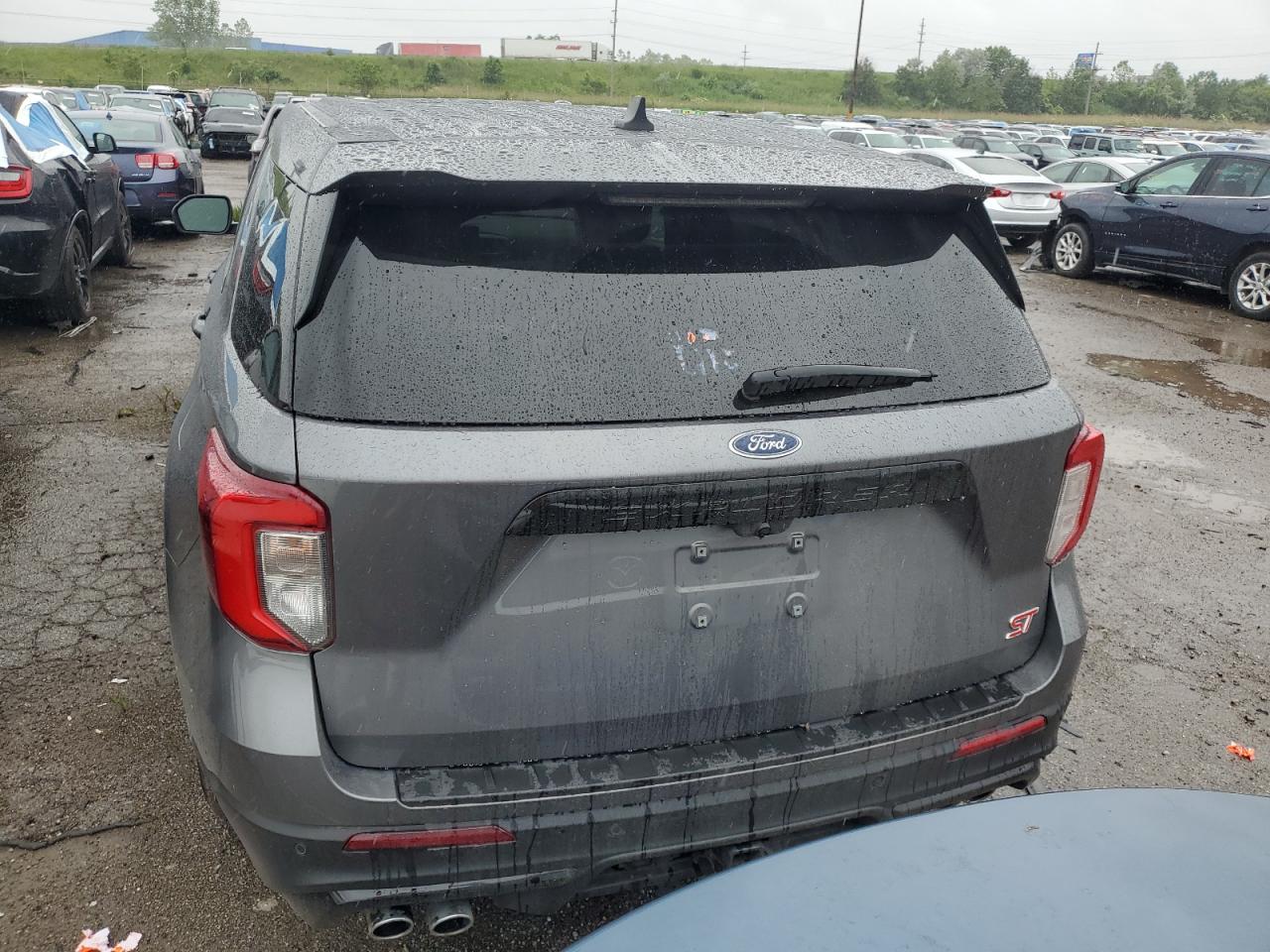 2021 Ford Explorer St VIN: 1FM5K8GC8MGA93468 Lot: 61388685