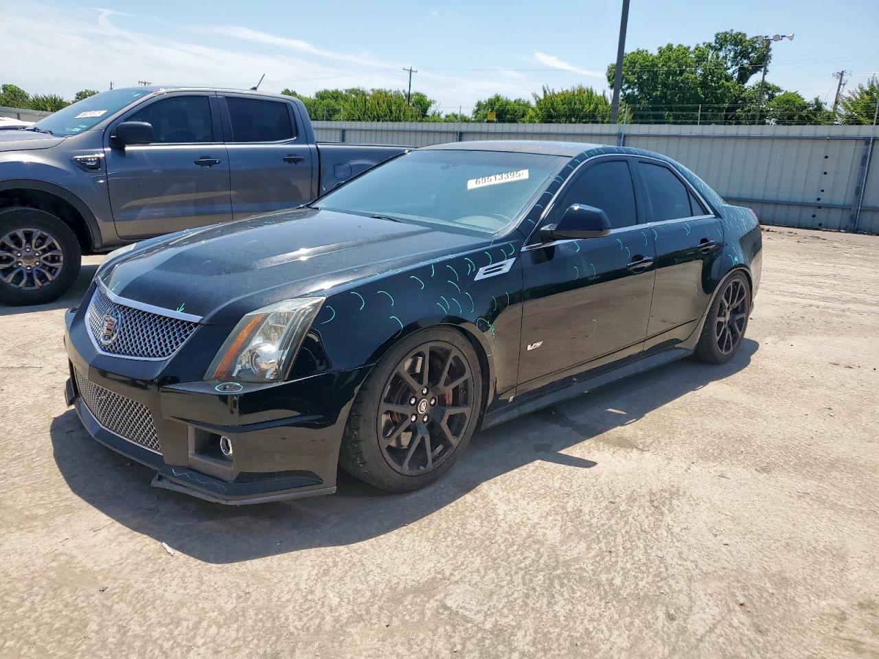 2009 Cadillac Cts-V  for Sale in Wilmer, TX - Hail
