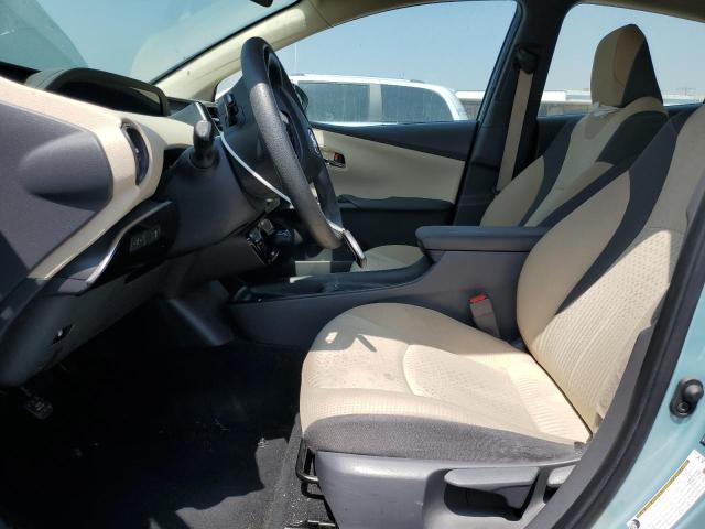  TOYOTA PRIUS 2016 Turquoise