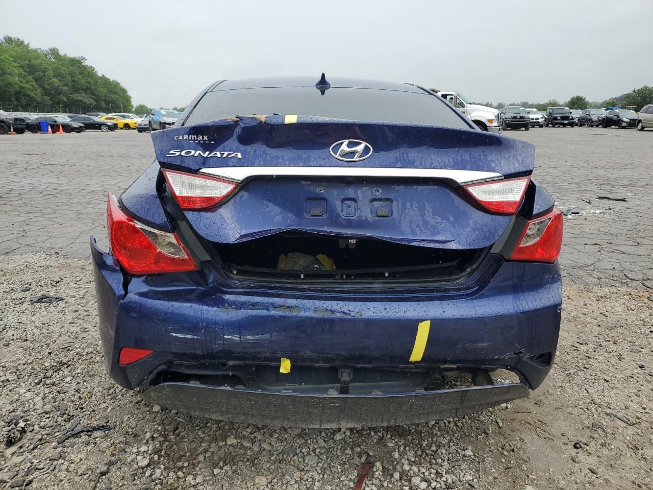 2014 Hyundai Sonata Gls VIN: 5NPEB4AC8EH848136 Lot: 59098345