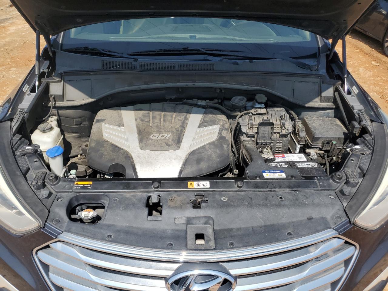 2013 Hyundai Santa Fe Limited VIN: KM8SR4HF6DU005454 Lot: 59998175