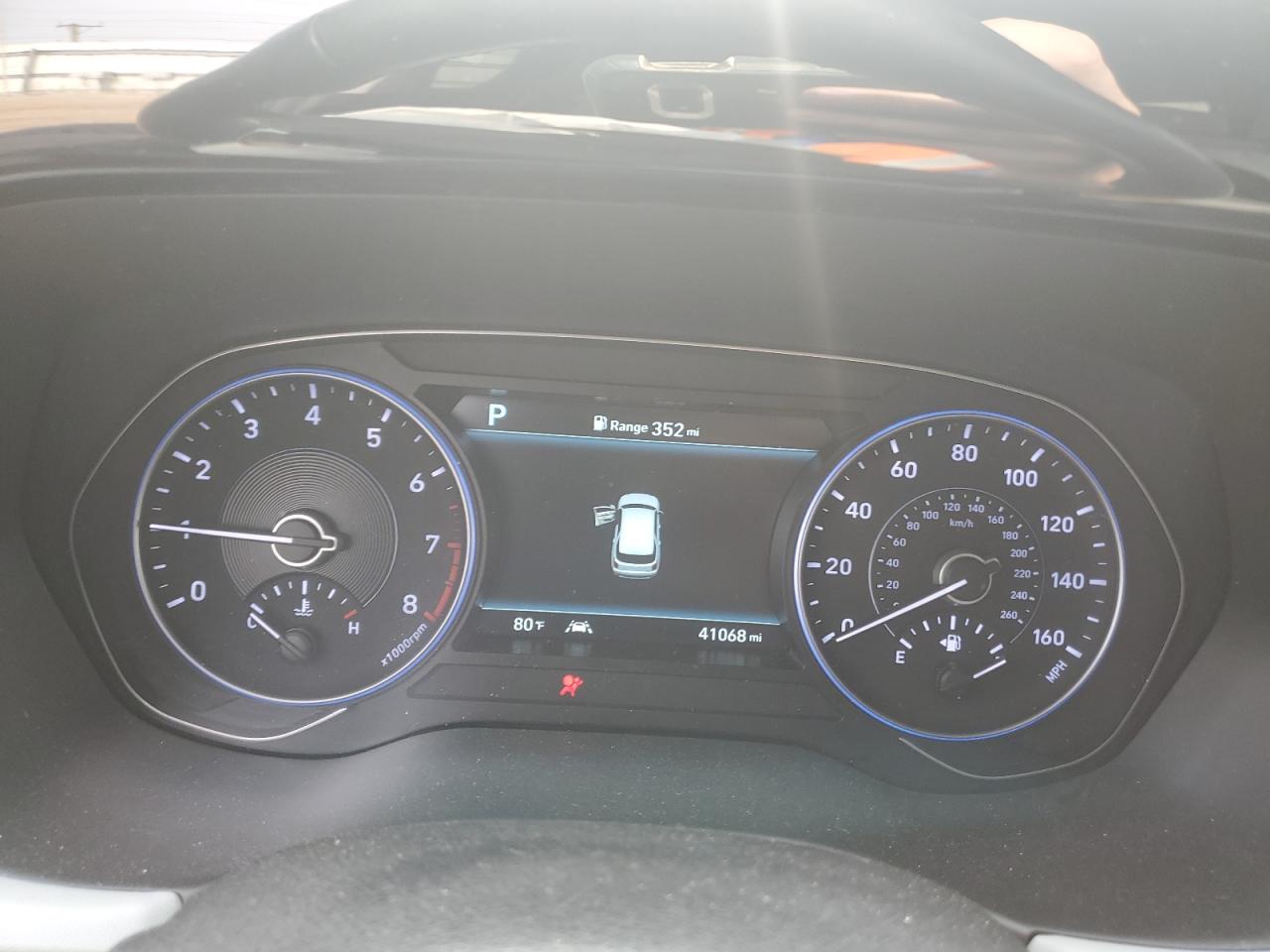 2021 Hyundai Palisade Sel VIN: KM8R3DHE2MU204640 Lot: 60719945