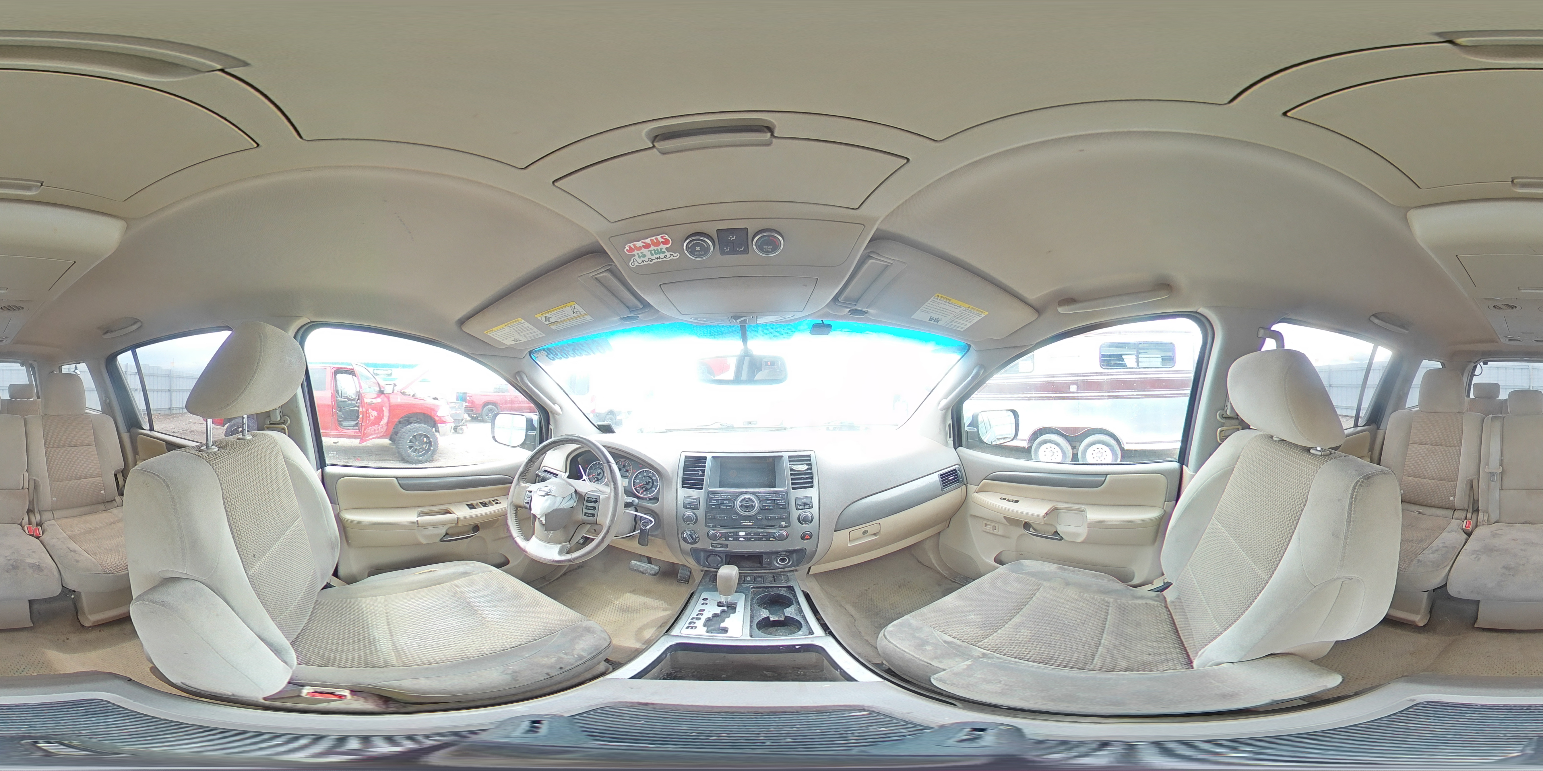 2012 Nissan Armada Sv VIN: 5N1BA0NC7CN615883 Lot: 61253895
