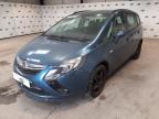 2014 VAUXHALL ZAFIRA TOU for sale at Copart WOLVERHAMPTON