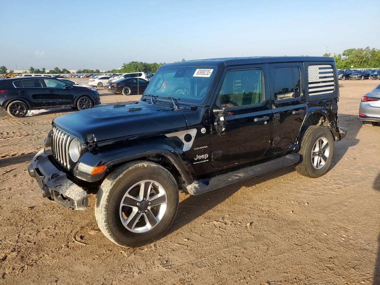2023 Jeep Wrangler Sahara იყიდება Houston-ში, TX - Rear End