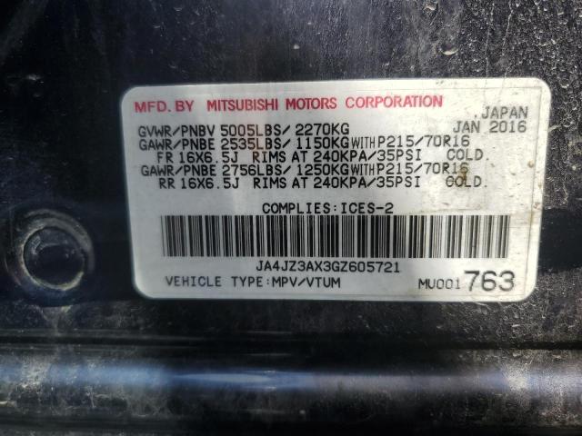 2016 MITSUBISHI OUTLANDER SE  