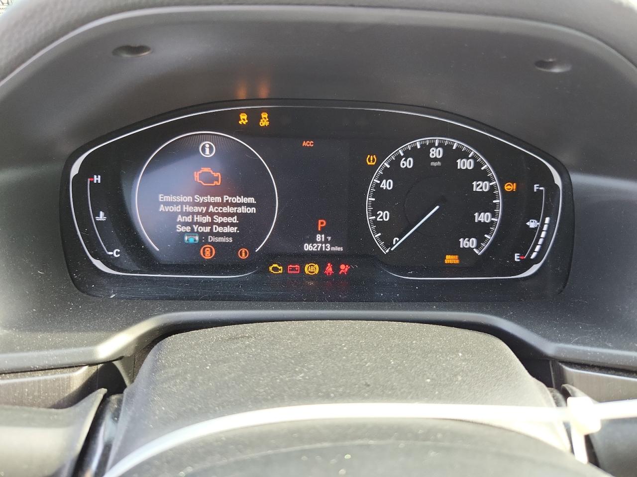HONDA ACCORD 2019 VIN 1HGCV1F16KA124907 фото 9