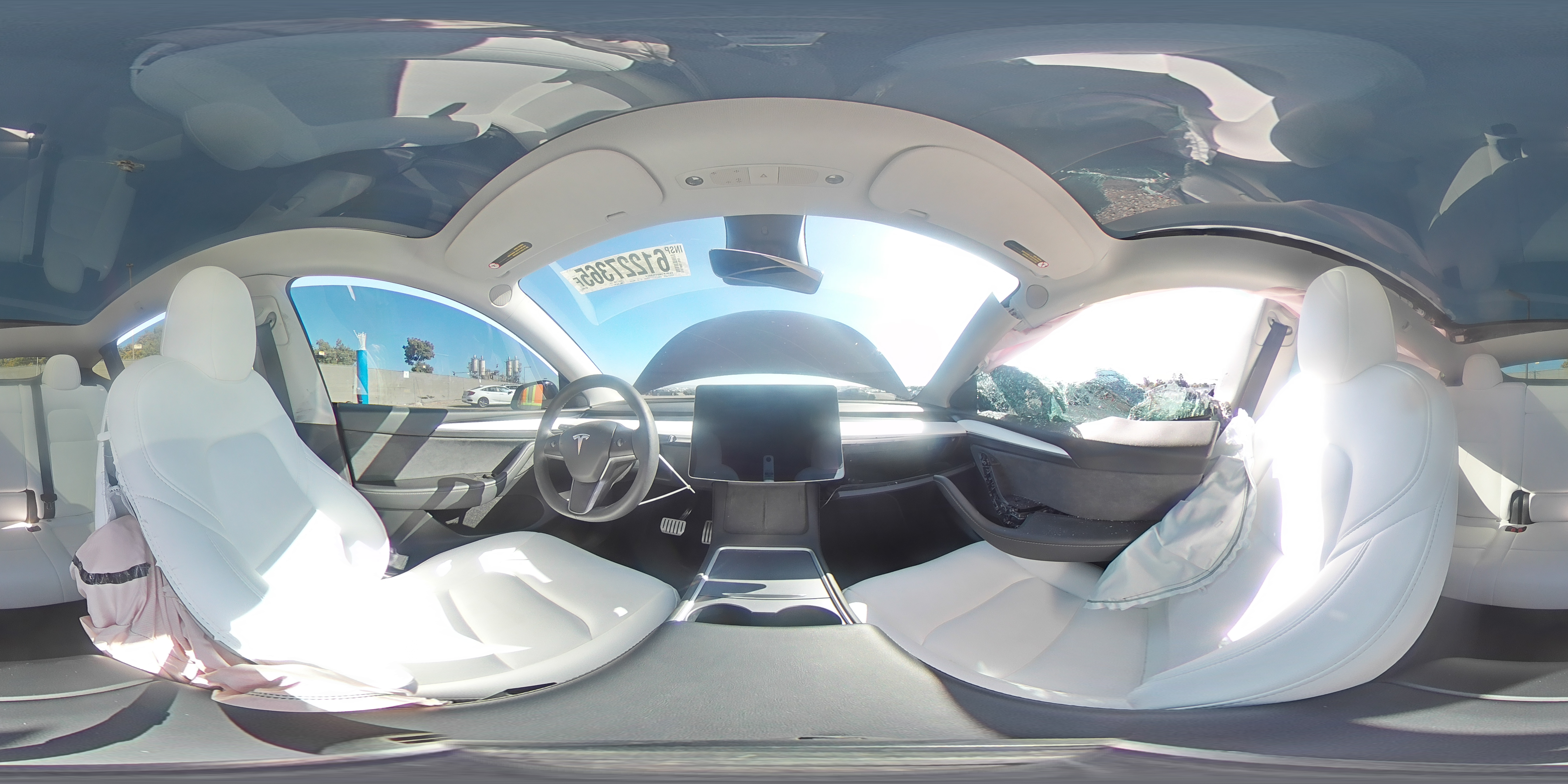 2023 Tesla Model Y VIN: 7SAYGDEF9PF844734 Lot: 61227365