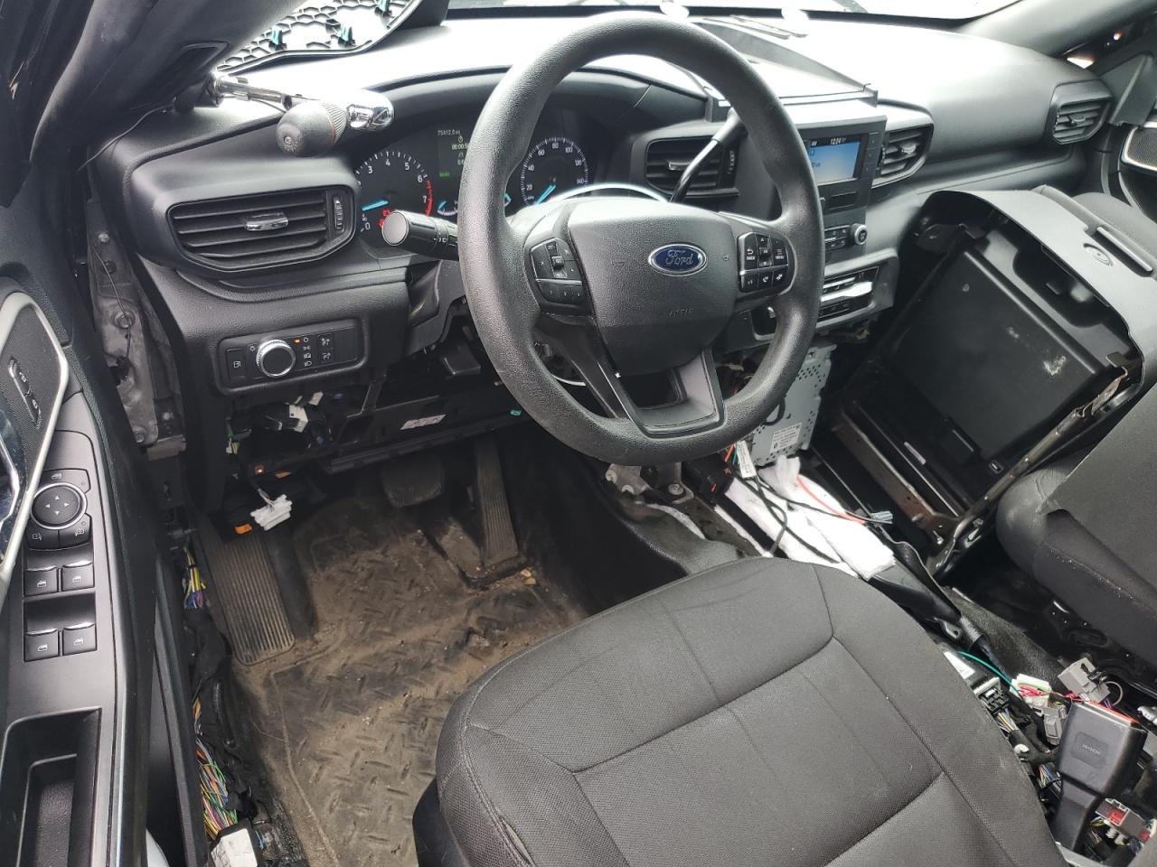 2021 Ford Explorer Police Interceptor VIN: 1FM5K8AW0MNA09643 Lot: 62646035